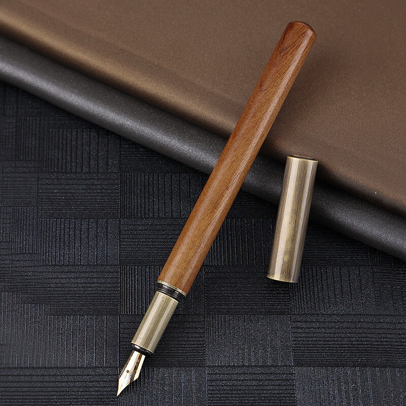Vintage Script fountain pen - retro style - screw-on