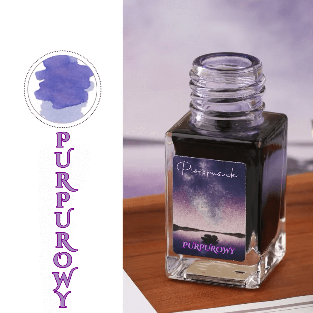 Atrament Premium Pióropuszek Purpurowy