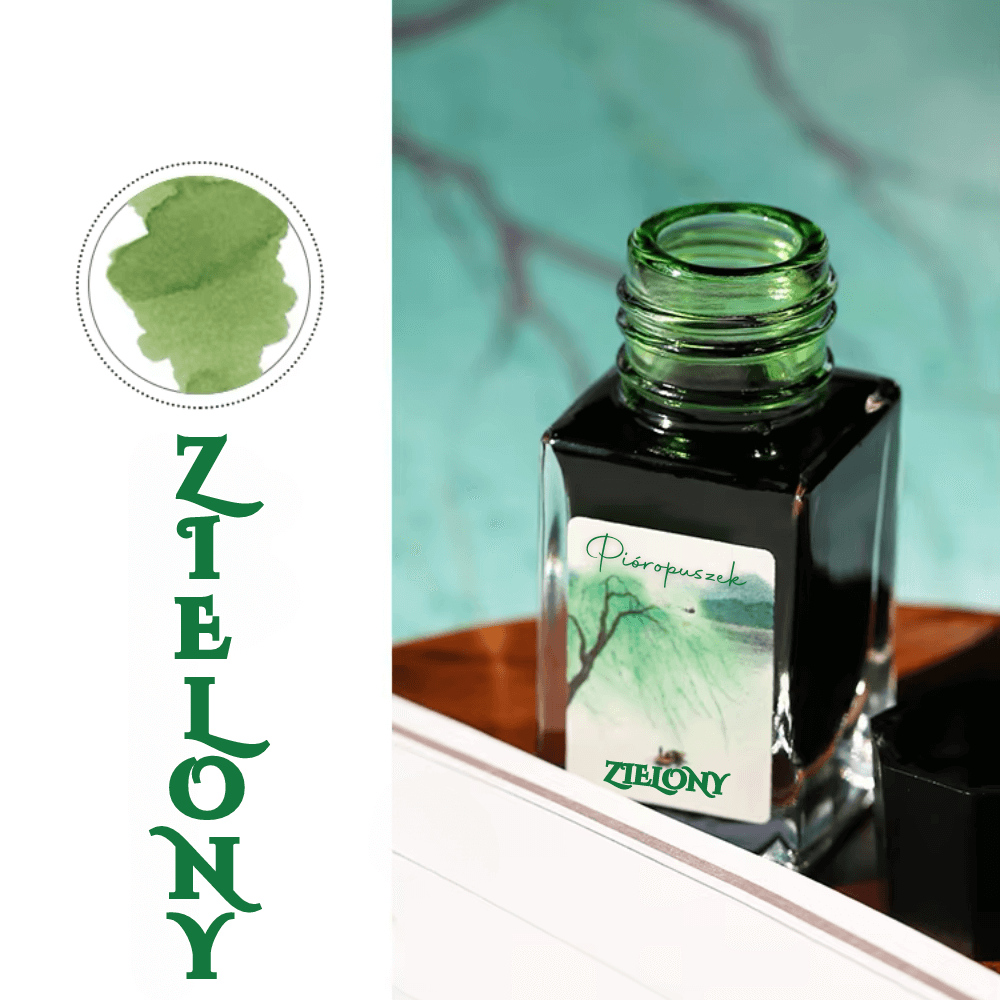 Atrament Premium Pióropuszek Zielony