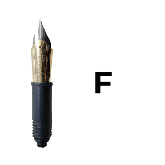 Stalówka F do pióra Peacock Blue - dumny paw