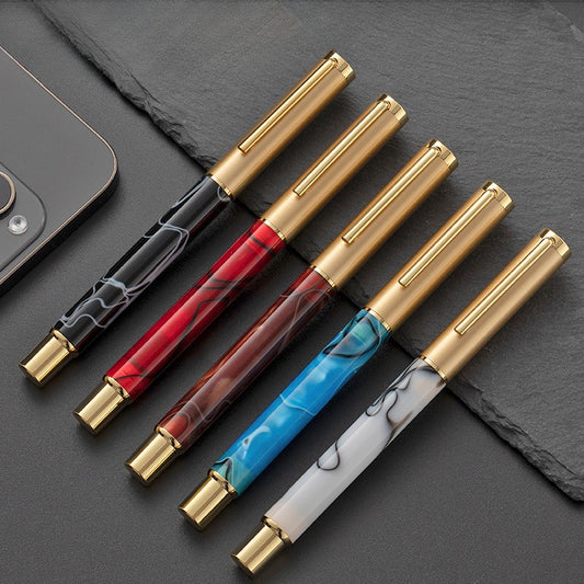 Pióro wieczne Linea Amber Gold – bursztynowa elegancja