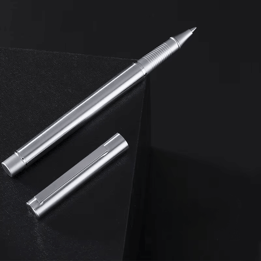 Steel Edge – stalowa elegancja - długopis żelowy