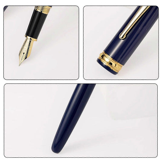 Pióro wieczne Chateau Indigo – głębia elegancji - odkręcane