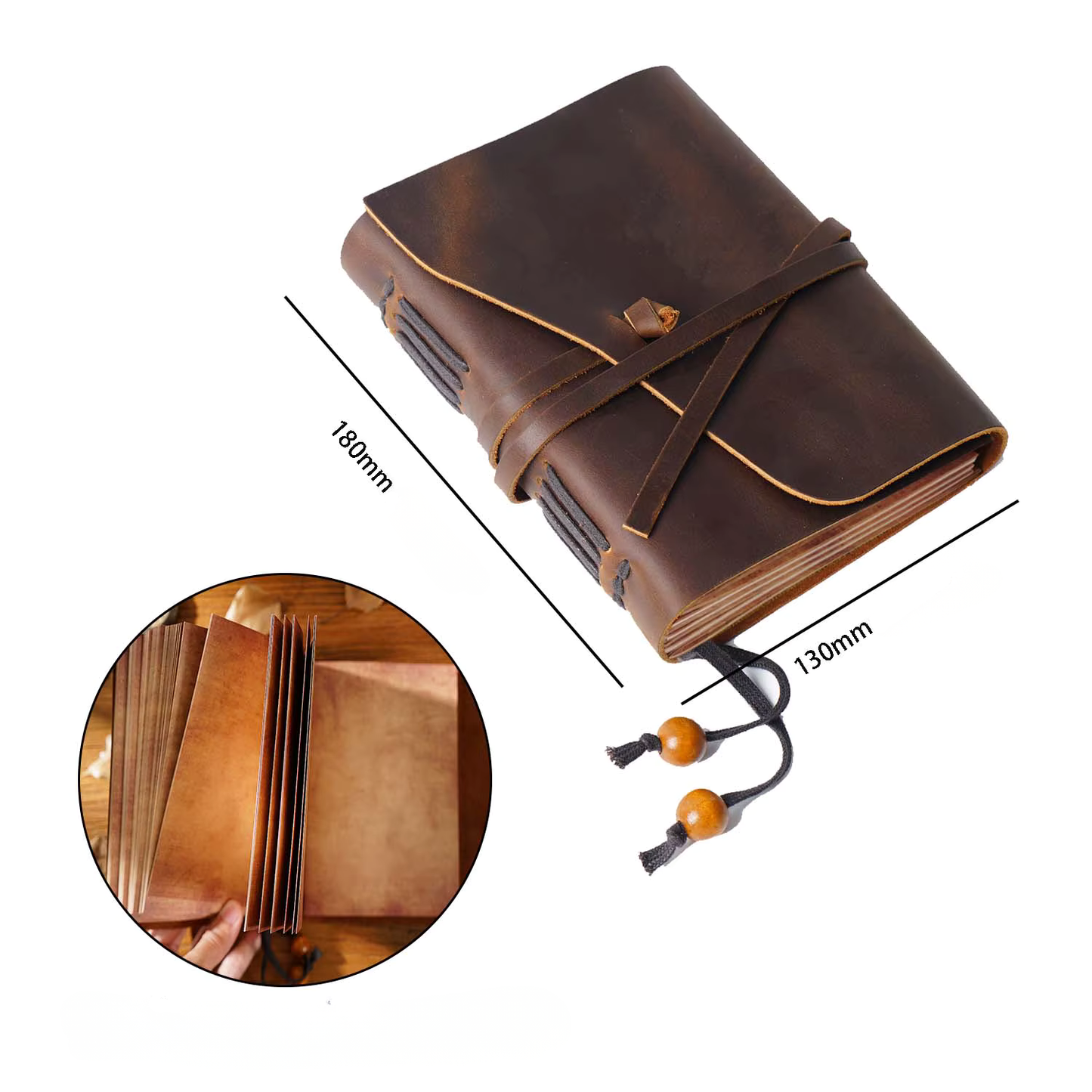 Scriptum Classico – notatnik vintage z przekładkami i wyborem papieru