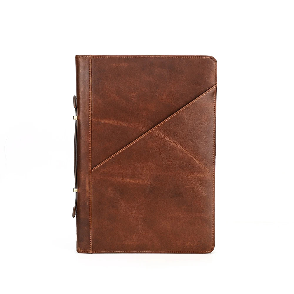 Etui aktówka na laptopa MacBook 14" 14.2" - skóra naturalna