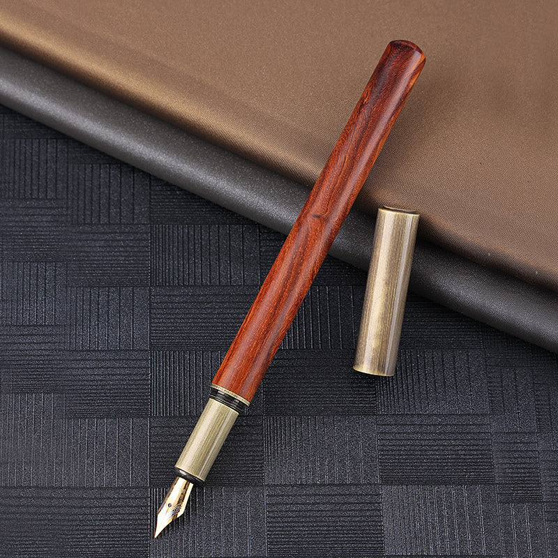 Vintage Script fountain pen - retro style - screw-on