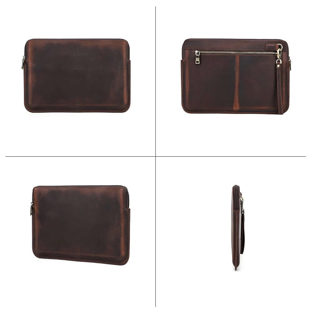 Etui na laptopa MacBook do 15.6" - skóra naturalna