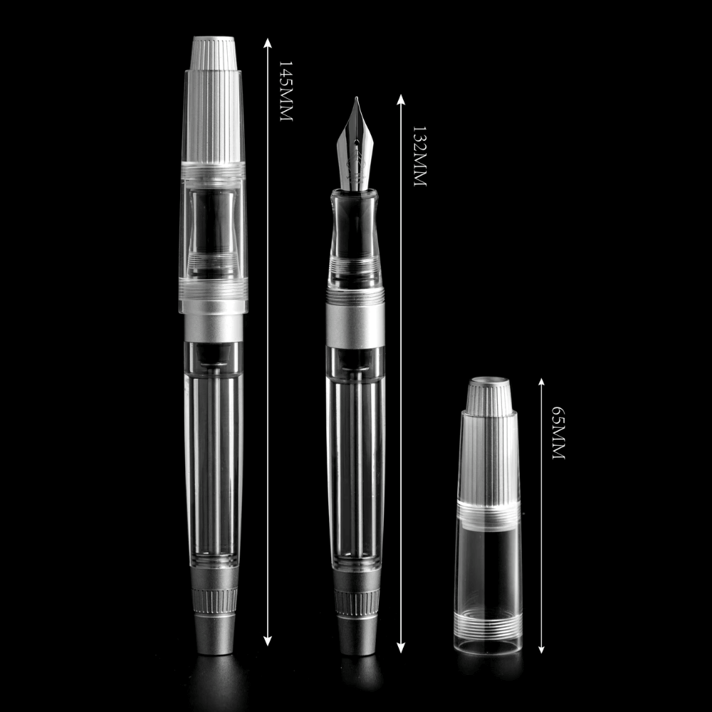 Pióro wieczne tłokowe Starship - kosmiczna prędkość - odkręcane