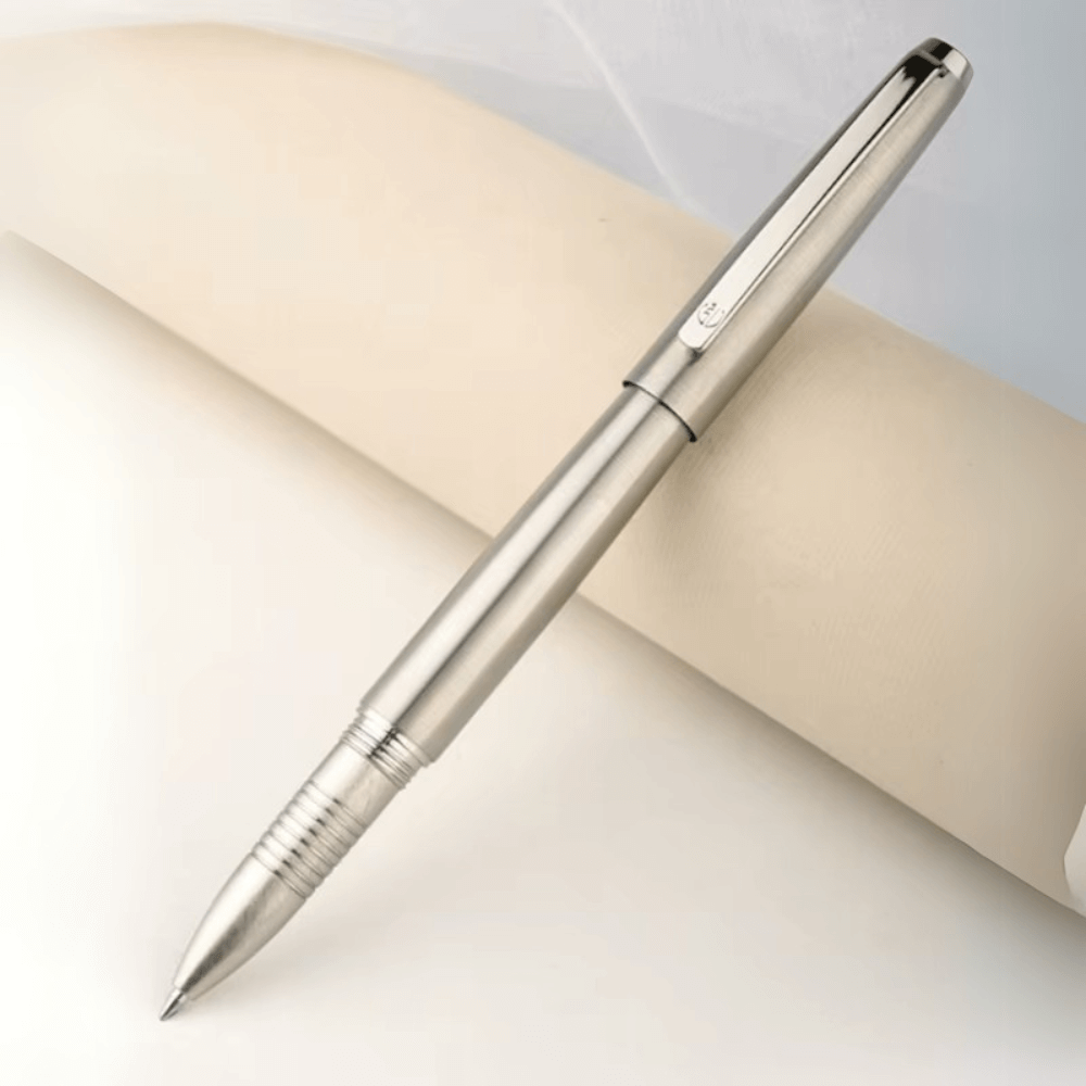 Steel Arrow - stalowa strzała - długopis żelowy - odkręcany