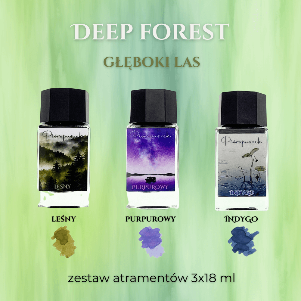 Zestaw atramentów premium Pióropuszek do pióra wiecznego