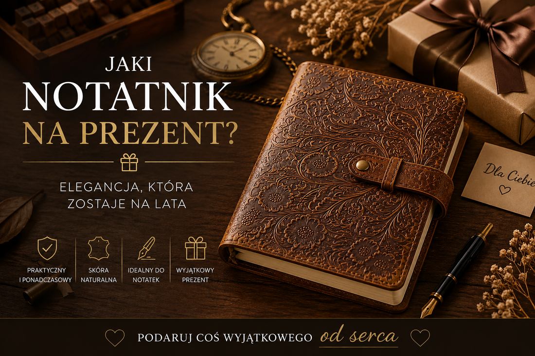 Jaki notatnik na prezent? 7 eleganckich propozycji, które naprawdę robią wrażenie