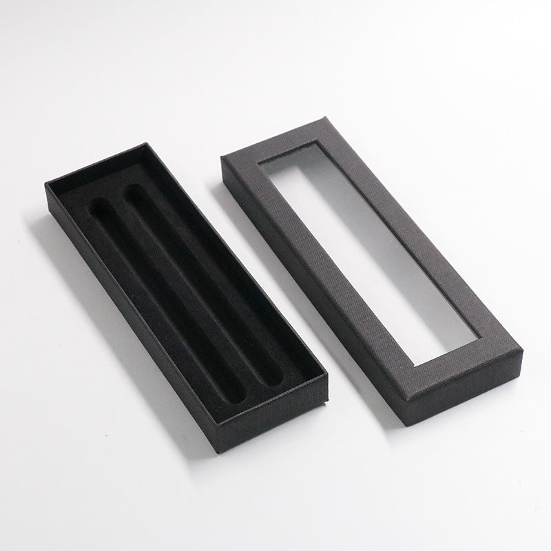 Zestaw prezentowy Eclipse Noir – pióro i długopis w eleganckim czarnym pudełku