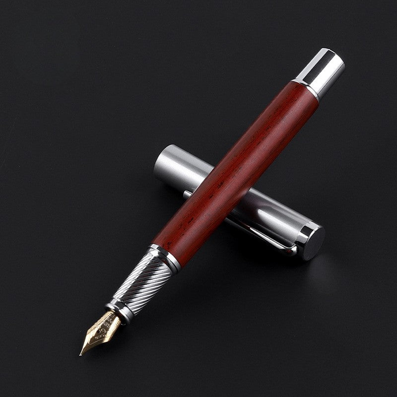 Pióro wieczne Linea Legno Silver –  naturalna elegancja