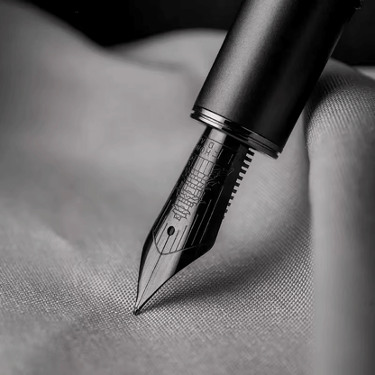 Lunar Bunny piston fountain pen - moon rabbit - screw-on