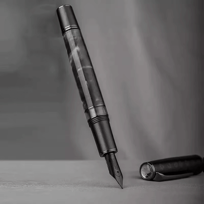 Lunar Bunny piston fountain pen - moon rabbit - screw-on