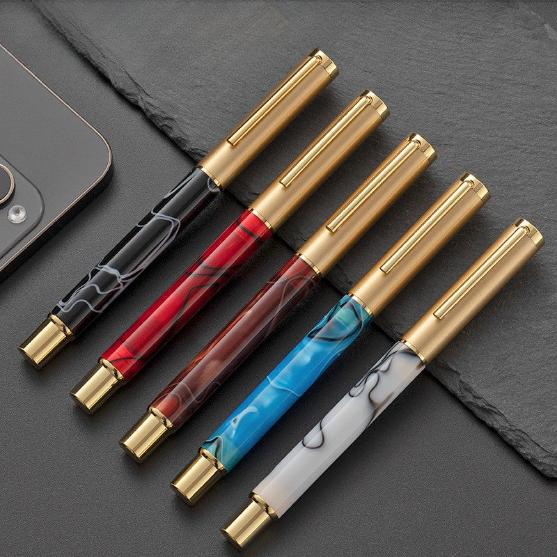 Pióro wieczne Linea Amber Gold – bursztynowa elegancja