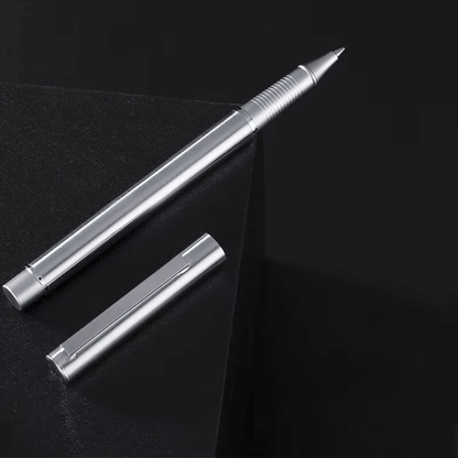 Steel Edge – stalowa elegancja - długopis żelowy