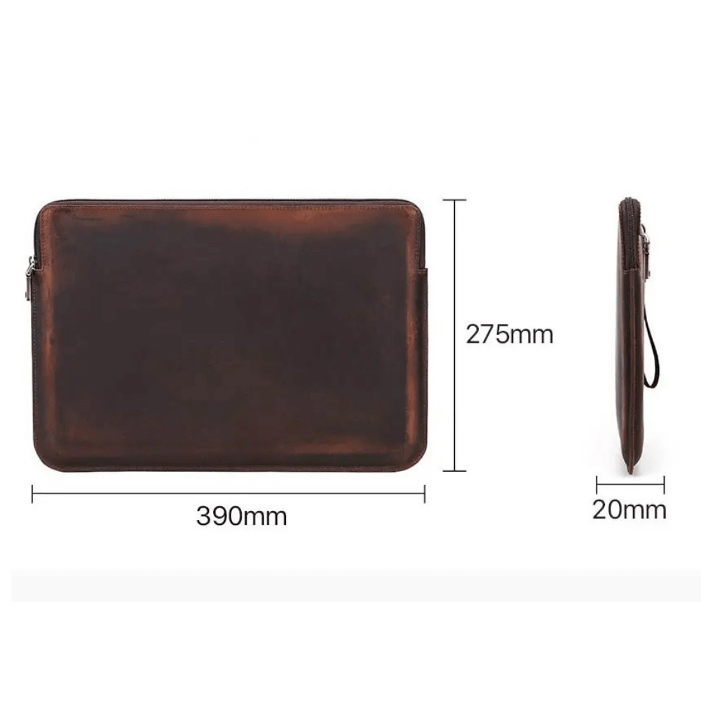 Etui na laptopa MacBook do 15.6" - skóra naturalna