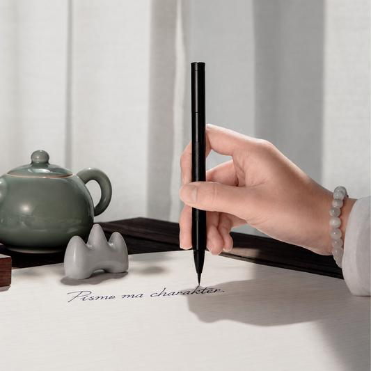 Pióro wieczne Ink Brush - kaligrafia z końcówką pędzelkową - odkręcane