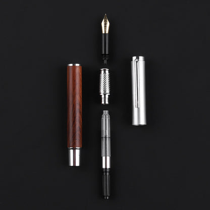 Pióro wieczne Linea Legno Silver –  naturalna elegancja