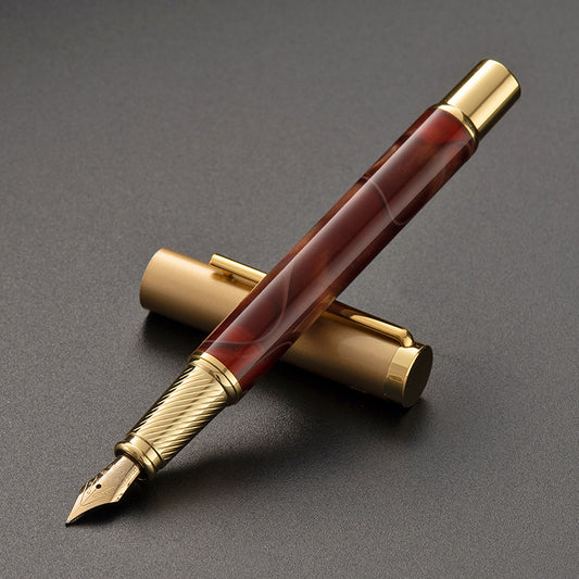 Pióro wieczne Linea Amber Gold – bursztynowa elegancja