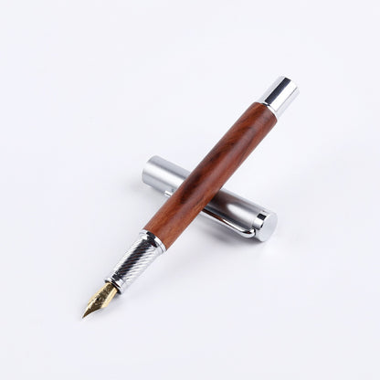 Pióro wieczne Linea Legno Silver –  naturalna elegancja