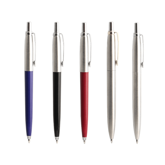 długopis kulkowy w pięciu kolorach