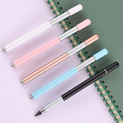Magnetic Pencil - metalowy ołówek wieczny HB zestaw