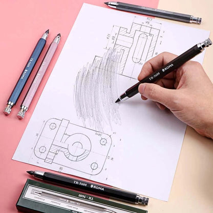 Modern Pencil - metal pencil with refills