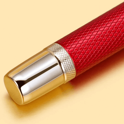Star Warrior Ruby Fountain Pen - Star Warrior - Screw-On