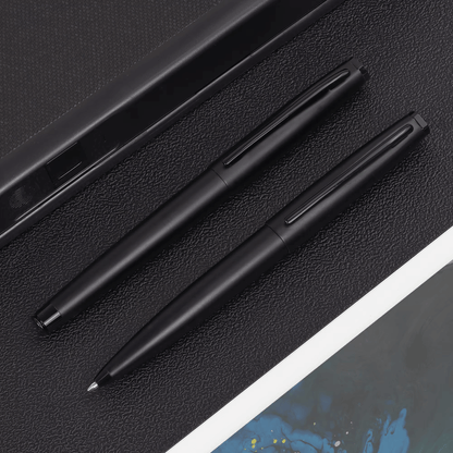 Blackline Set – zestaw długopisów z matowym wykończeniem