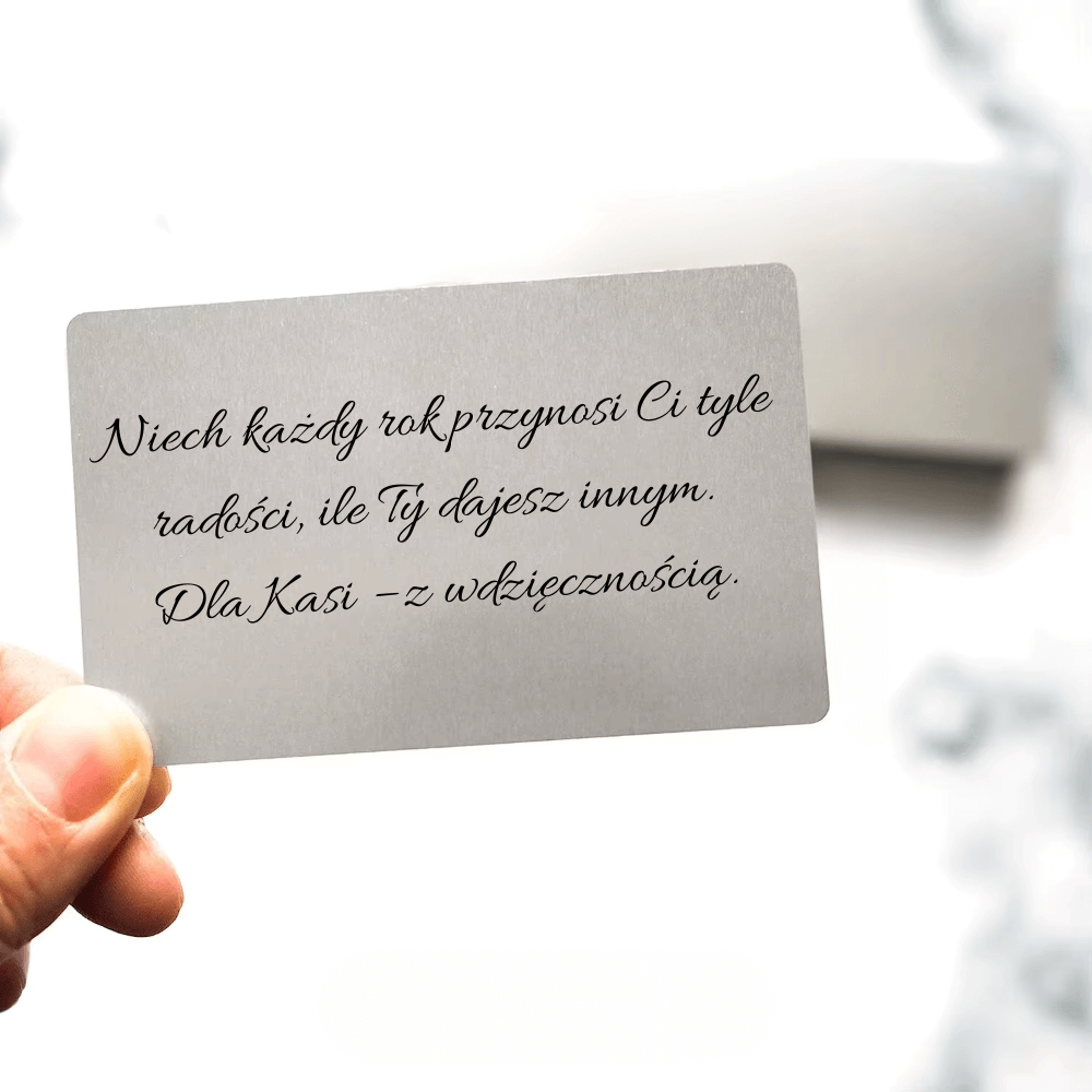 Tabliczka z grawerem Pióropuszek