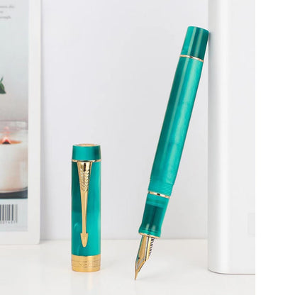 Blue Lagoon fountain pen - marine finesse - screw-on
