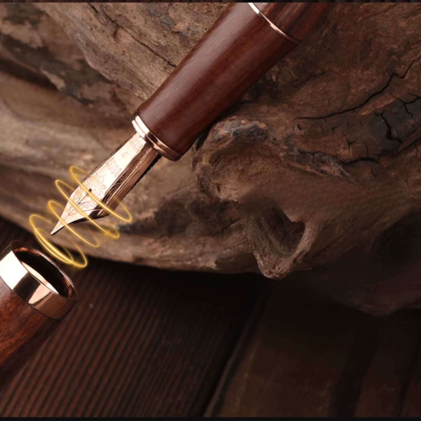 Pióro wieczne Solenne Wood – drewno z klasą