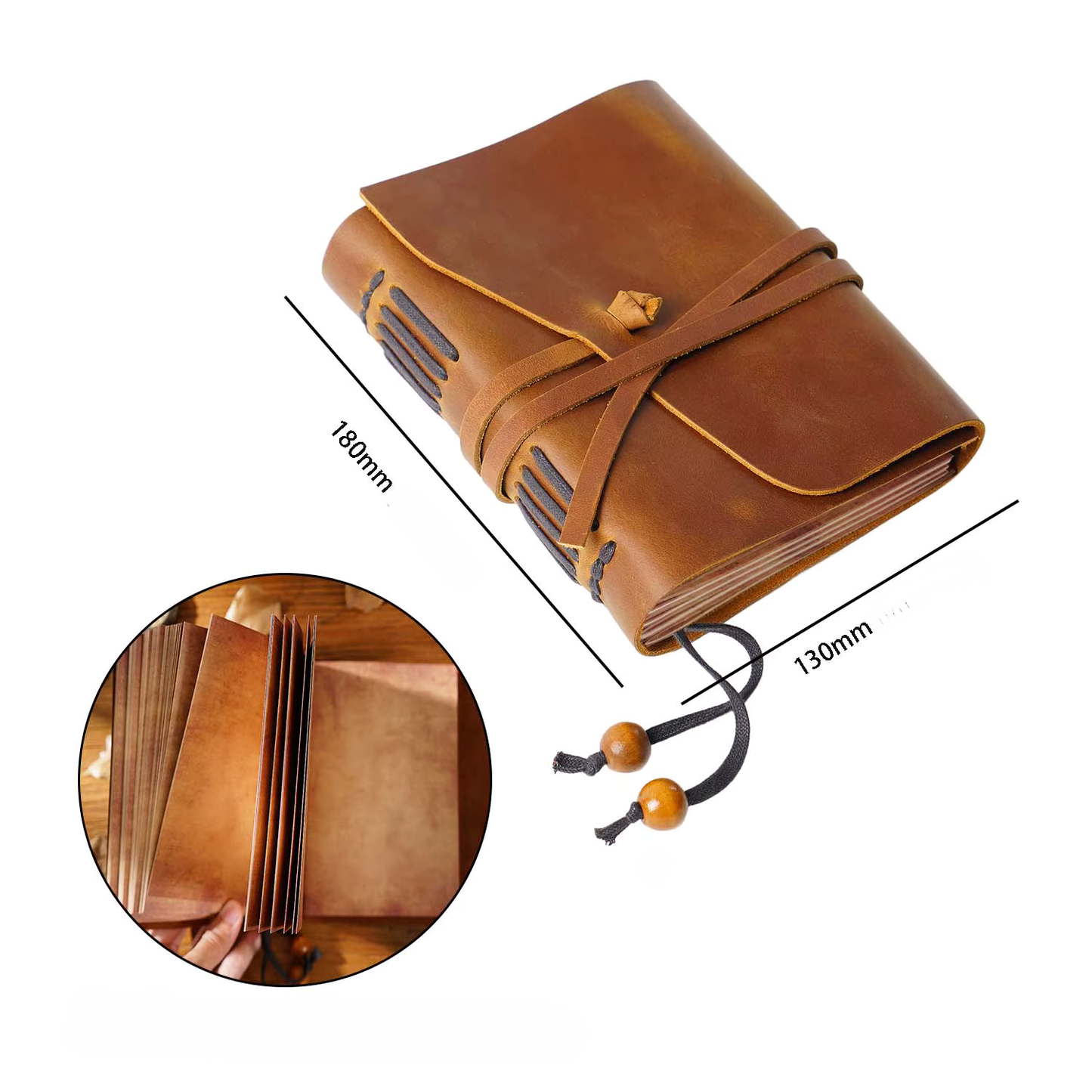 Scriptum Classico – notatnik vintage z przekładkami i wyborem papieru