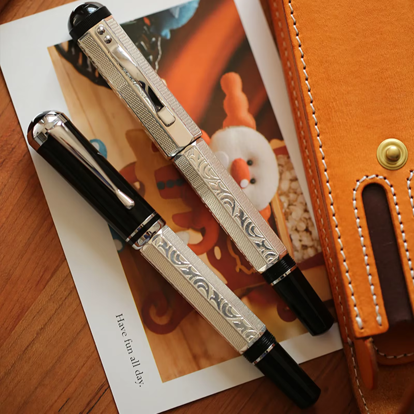 Pióro wieczne tłokowe Octagon Heritage – metalowa precyzja tłokowa - odkręcane