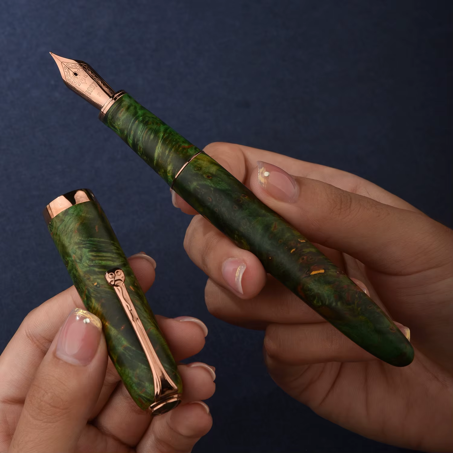 Pióro wieczne Solenne Wood – drewno z klasą