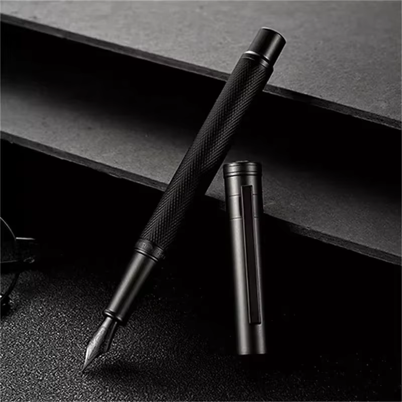 Zestaw prezentowy Eclipse Noir – pióro i długopis w eleganckim czarnym pudełku