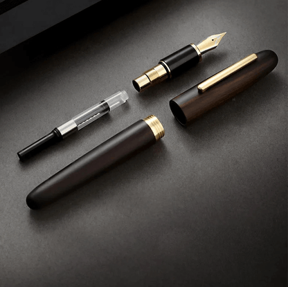 Cigaro Woodec fountain pen - a classic in a wooden version - screw-on