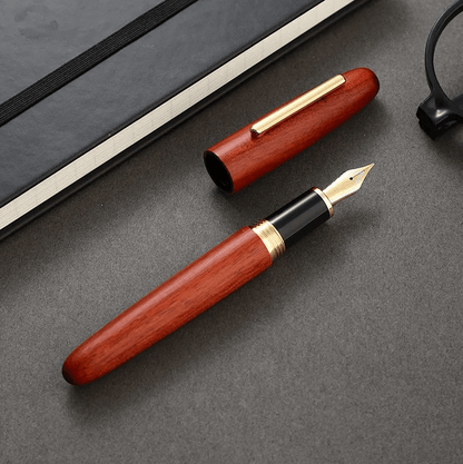 Cigaro Woodec fountain pen - a classic in a wooden version - screw-on