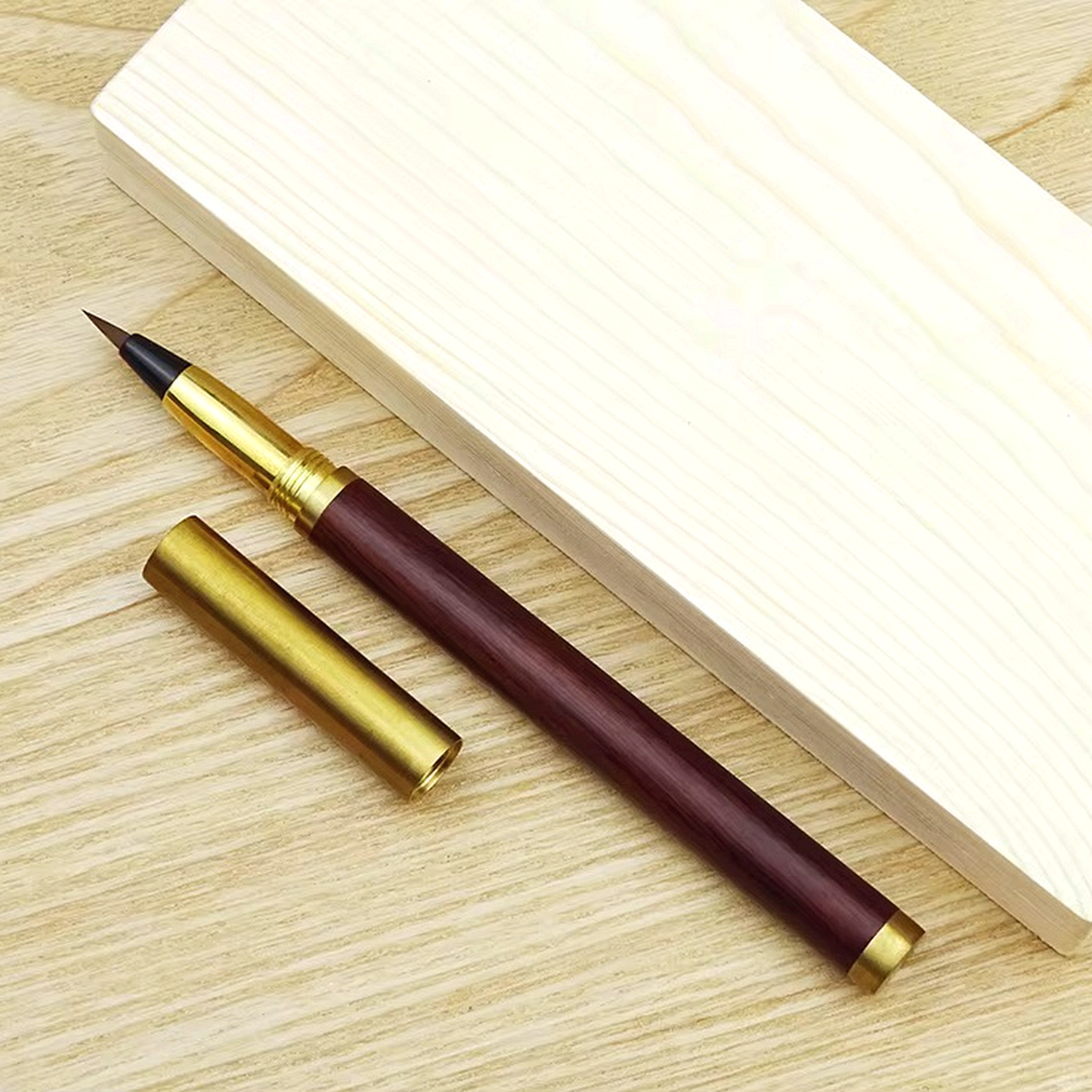 Pióro wieczne Brushwood Script - kaligrafia z naturalnym charakterem - zakręcane
