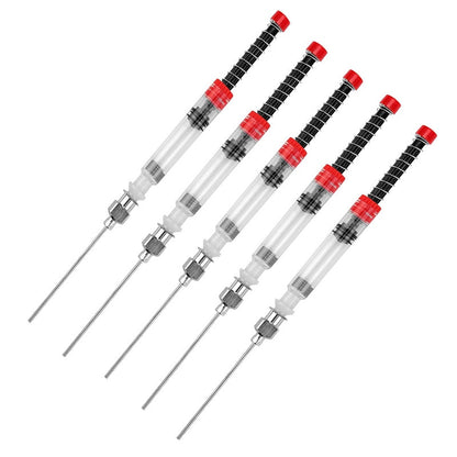 A plunger with a needle for taking ink - a convenient solution